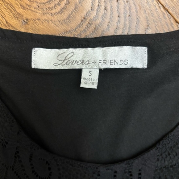Lovers + Friends black lace dress - Picture 7 of 10